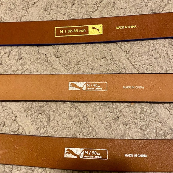 Men’s Puma Golf Belts - Picture 2 of 3